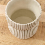 Cym Warkov Ceramics Home Kitchen Vases Small Round Curvy 2.0 Vase Cream