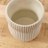 Cym Warkov Ceramics Home Kitchen Vases Small Round Curvy 2.0 Vase Cream