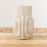 Cym Warkov Ceramics Home Kitchen Vases Small Series 02 Bottle Vase Cream