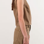 Dala Apparel Womens Blouses Angle Tank