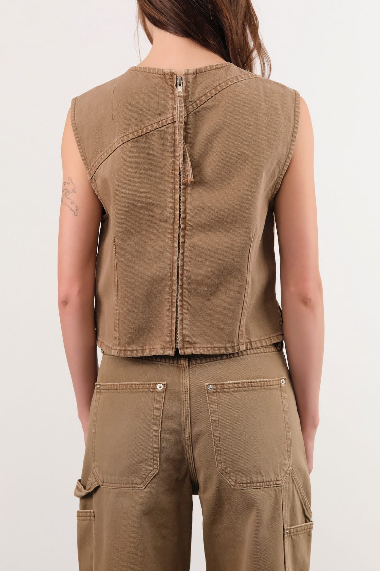 Dala Apparel Womens Blouses Angle Tank