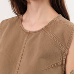 Dala Apparel Womens Blouses Angle Tank