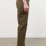 Dala Apparel Womens Denim Calla Mid Rise Ankle Jeans in Dark Olive
