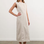 Dala Apparel Womens Dresses Closed Back Column Dress
