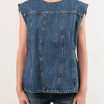 Dala Apparel Womens Blouses Closed Back Top