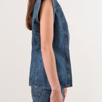 Dala Apparel Womens Blouses Closed Back Top