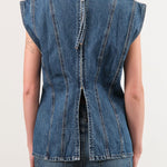 Dala Apparel Womens Blouses Closed Back Top