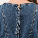 Dala Apparel Womens Blouses Closed Back Top