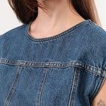 Dala Apparel Womens Blouses Closed Back Top
