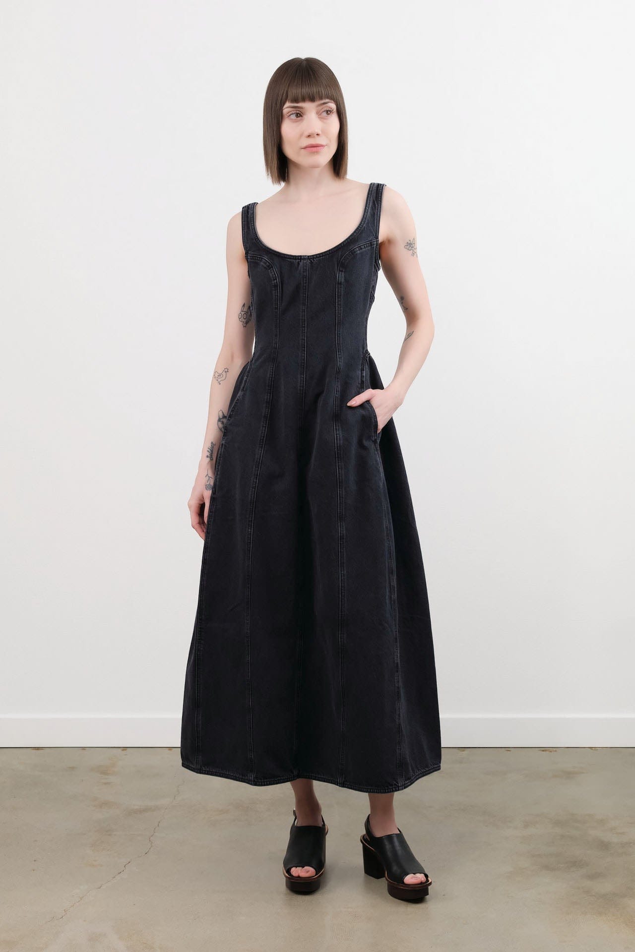 bustier dress designer Erina Corset A-Line Evening Dress