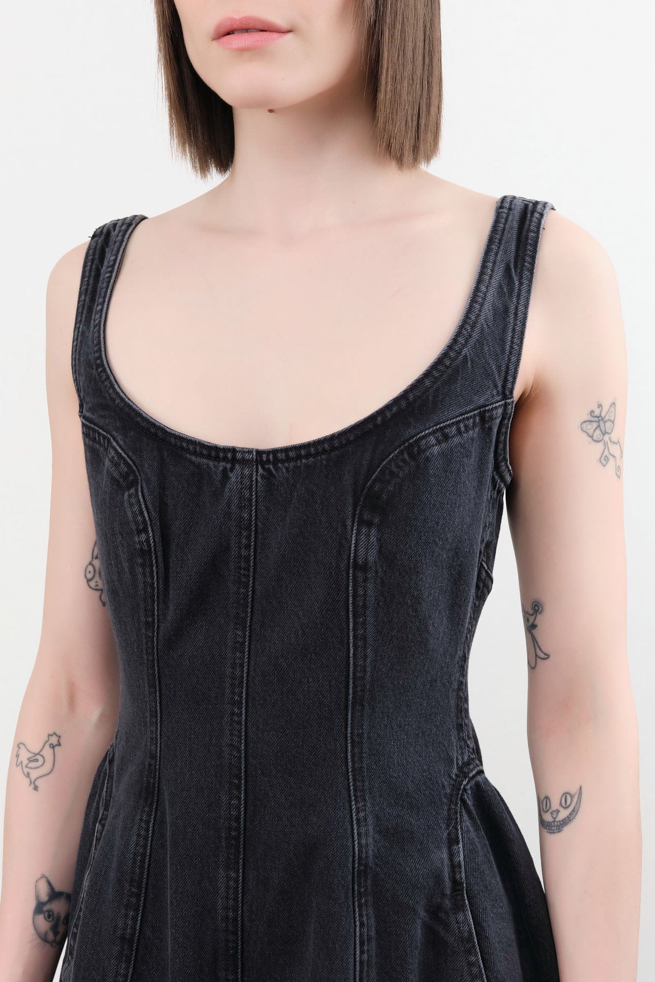 Dala Apparel Womens Dresses Cocoon Bustier Dress