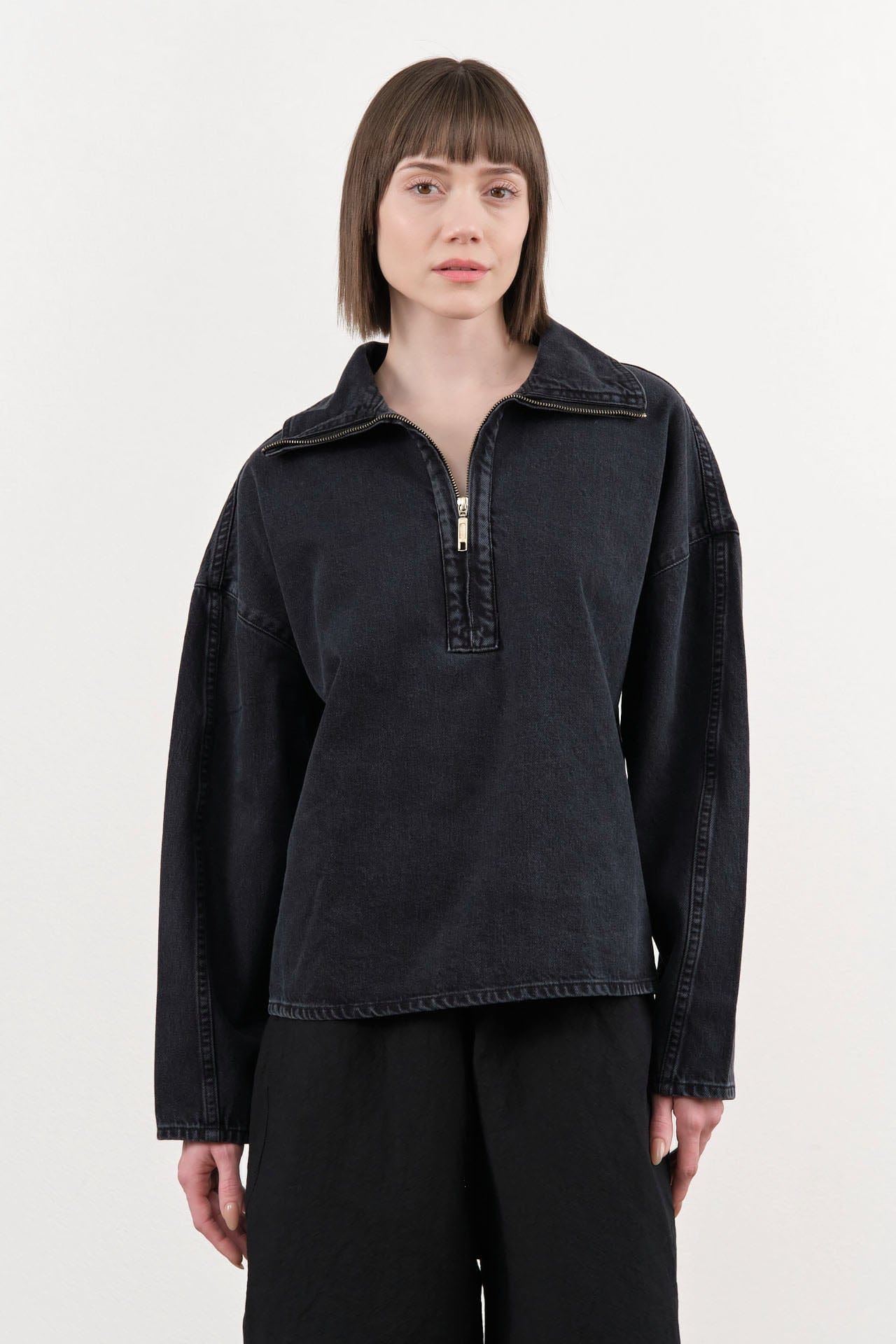 Dala Apparel Womens Outerwear Funnel Popover