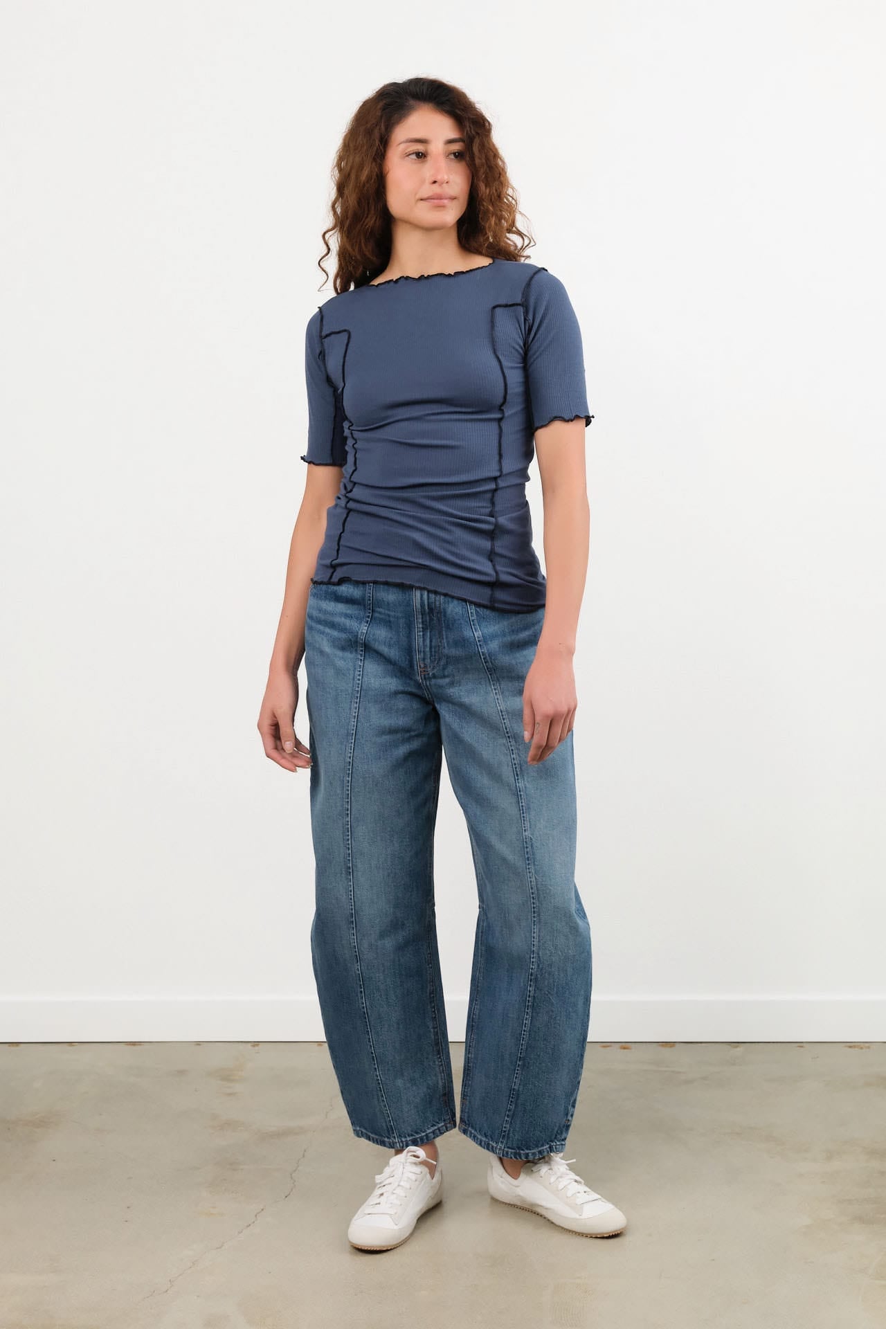 Dala Apparel Womens Denim Lido Ankle Jeans