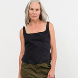 Dala Apparel Womens Blouses Quiet Corset in Hurricane