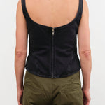Dala Apparel Womens Blouses Quiet Corset in Hurricane