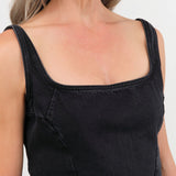 Dala Apparel Womens Blouses Quiet Corset in Hurricane