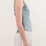 Dala Apparel Womens Blouses Quiet Corset in Pacifica