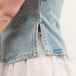 Dala Apparel Womens Blouses Quiet Corset in Pacifica