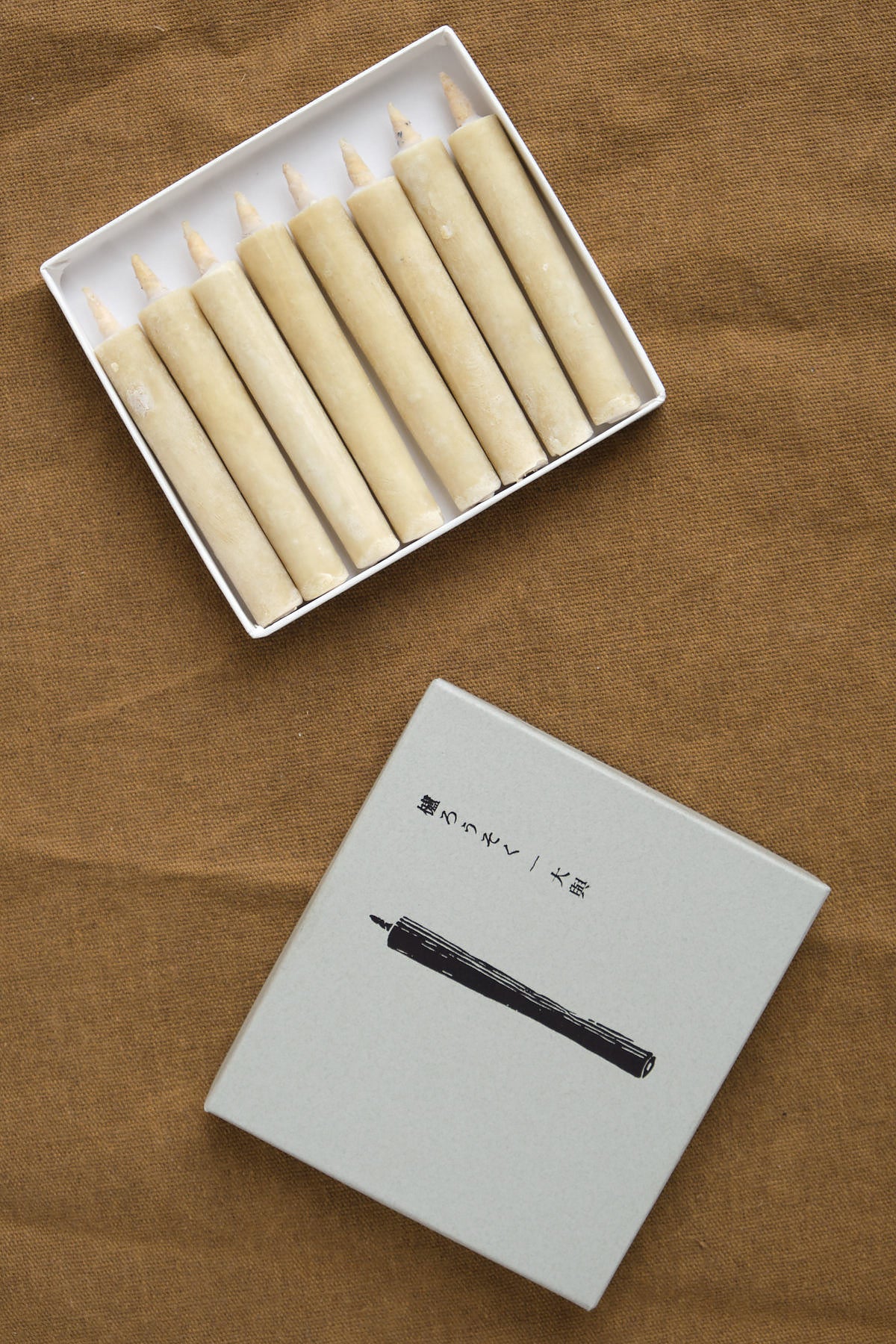 Daiyo Handmade Sumac Wax Japanese 3" Candles 