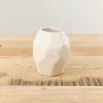 DBO Home Home Kitchen Vases Battuto Bud Vase in Snowflake Snowflake