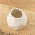 DBO Home Home Kitchen Vases Battuto Bud Vase in Snowflake Snowflake