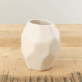 DBO Home Home Kitchen Vases Battuto Bud Vase in Snowflake Snowflake