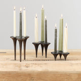 DBO Home Medium Bronze Stake Candle Stick Holder