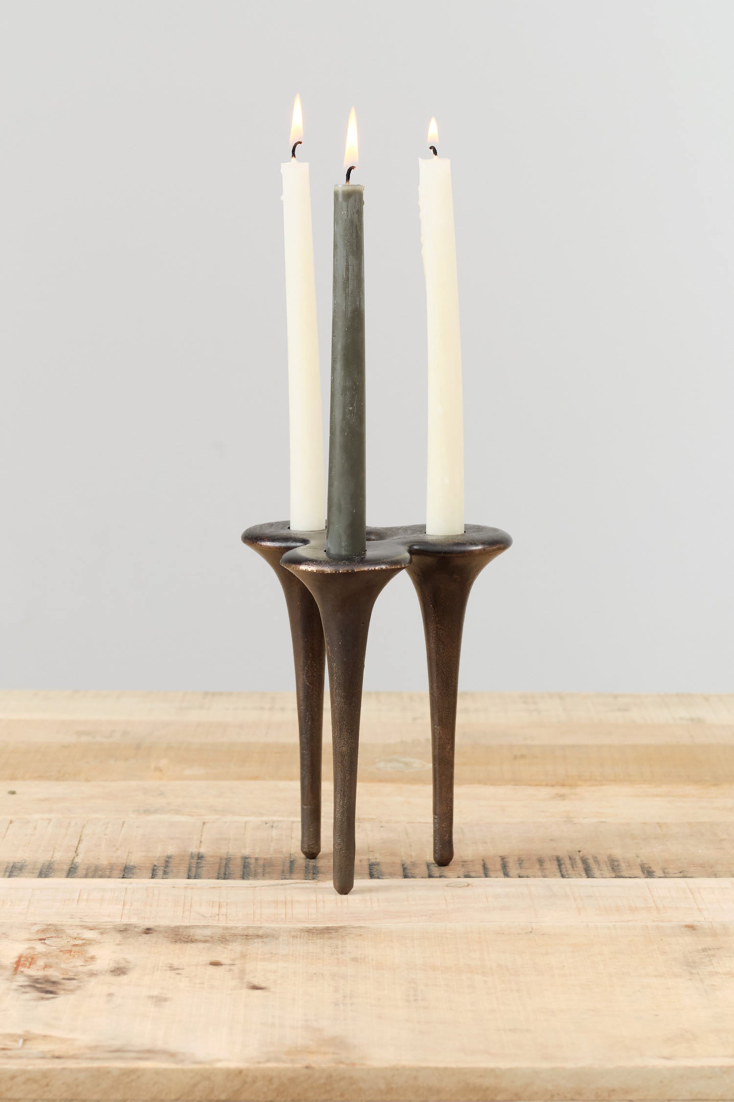 Tall Bronze Stake Candle Stick Holder by DBO Home