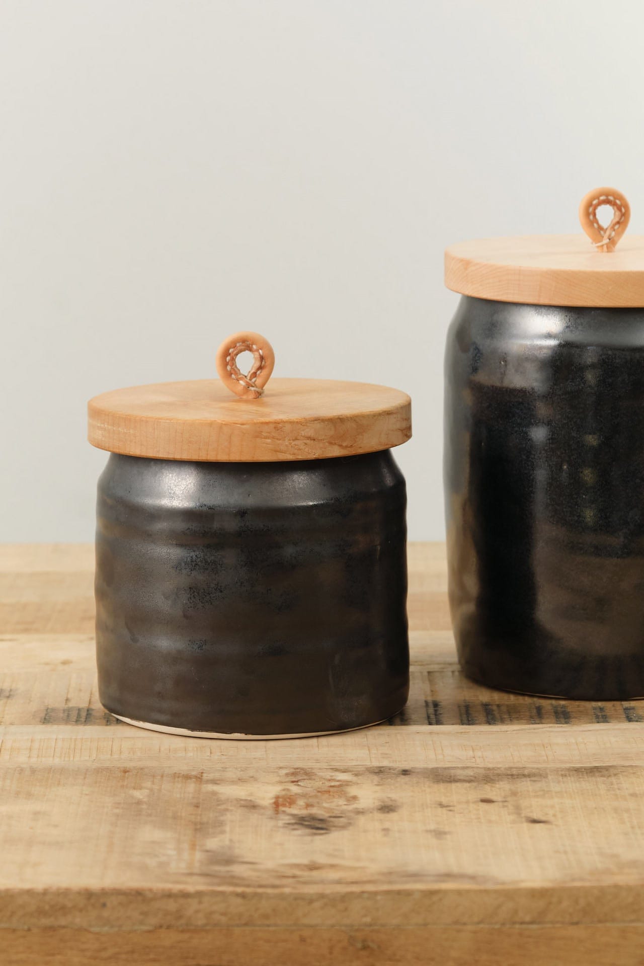 DBO Home Home Vessels Large Bare Lidded Vessel in Mussel Mussel