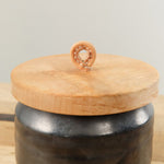 DBO Home Home Vessels Large Bare Lidded Vessel in Mussel Mussel