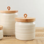 DBO Home Home Vessels Large Bare Lidded Vessel in Snowflake Snowflake