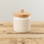 DBO Home Home Vessels Large Bare Lidded Vessel in Snowflake Snowflake