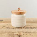 DBO Home Home Vessels Large Bare Lidded Vessel in Snowflake Snowflake