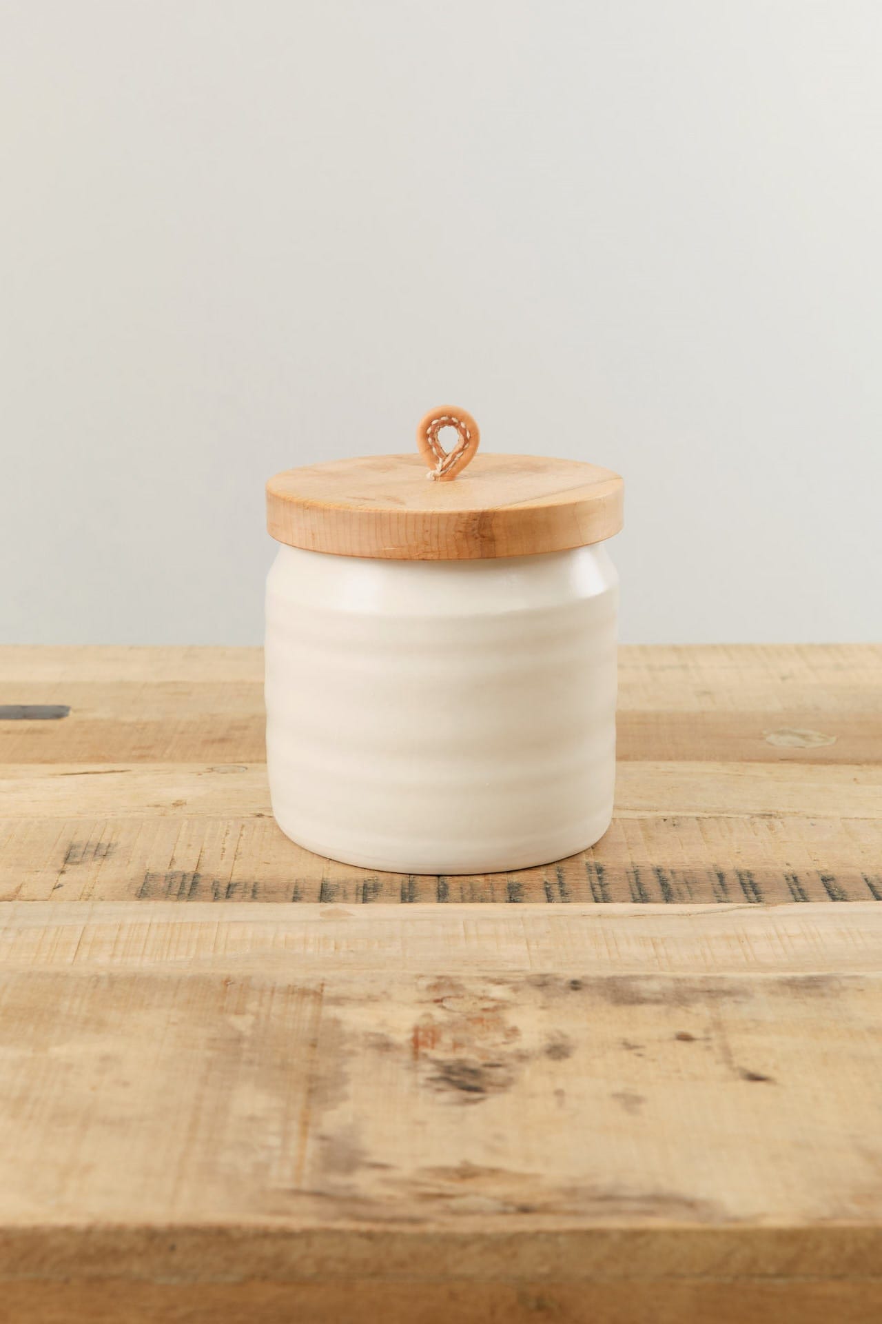 DBO Home Home Vessels Large Bare Lidded Vessel in Snowflake Snowflake