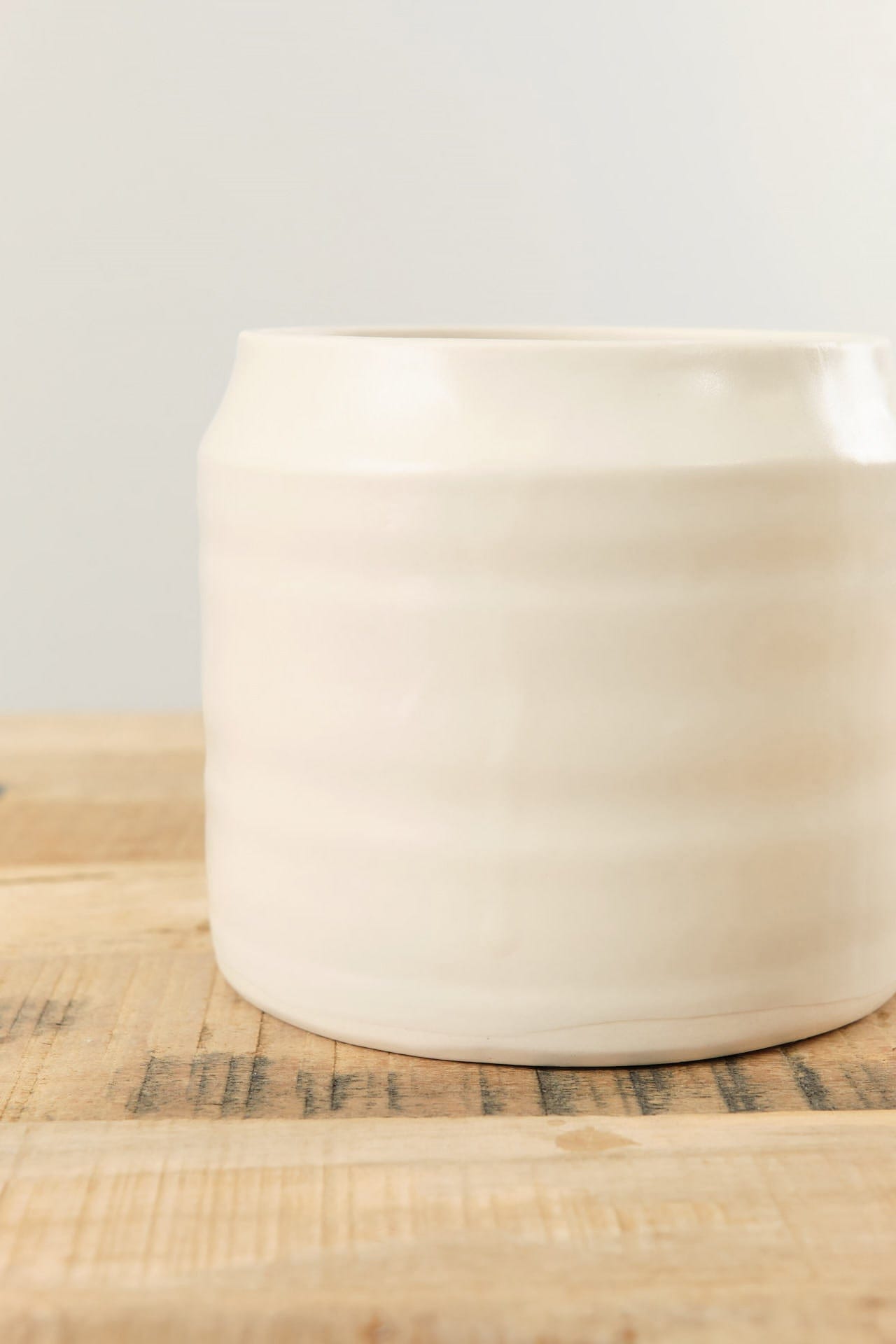 DBO Home Home Vessels Large Bare Lidded Vessel in Snowflake Snowflake