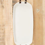 Remo Long Tray by DBO Home in Snowflake