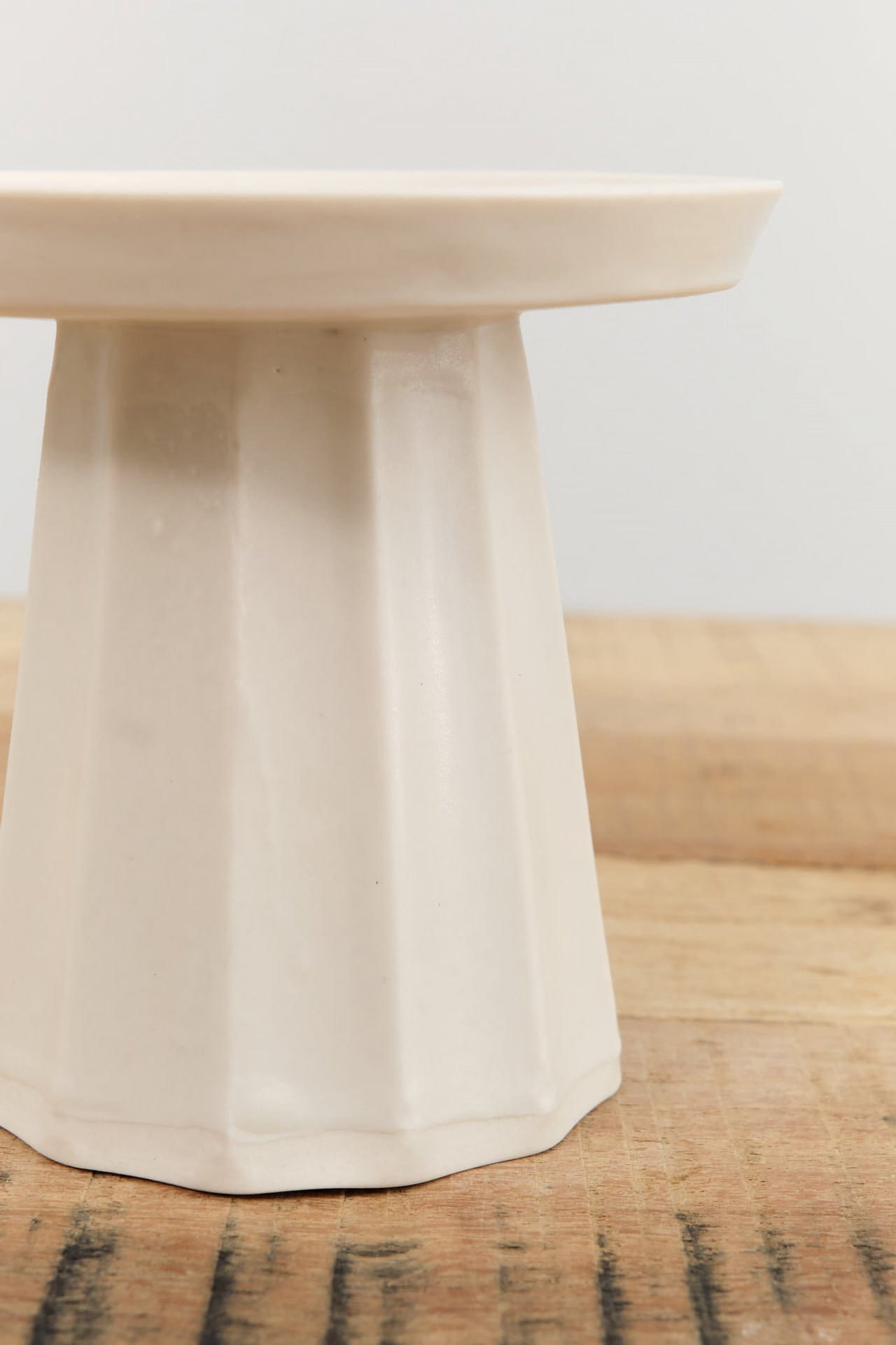 DBO Home Home Candle Holders Short Fluted Candlestick