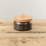 DBO Home Home Vessels Small Bare Lidded Vessel in Mussel Mussel