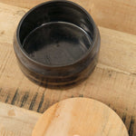 DBO Home Home Vessels Small Bare Lidded Vessel in Mussel Mussel