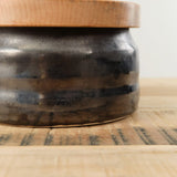 DBO Home Home Vessels Small Bare Lidded Vessel in Mussel Mussel