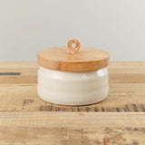 DBO Home Home Vessels Small Bare Lidded Vessel in Snowflake Snowflake