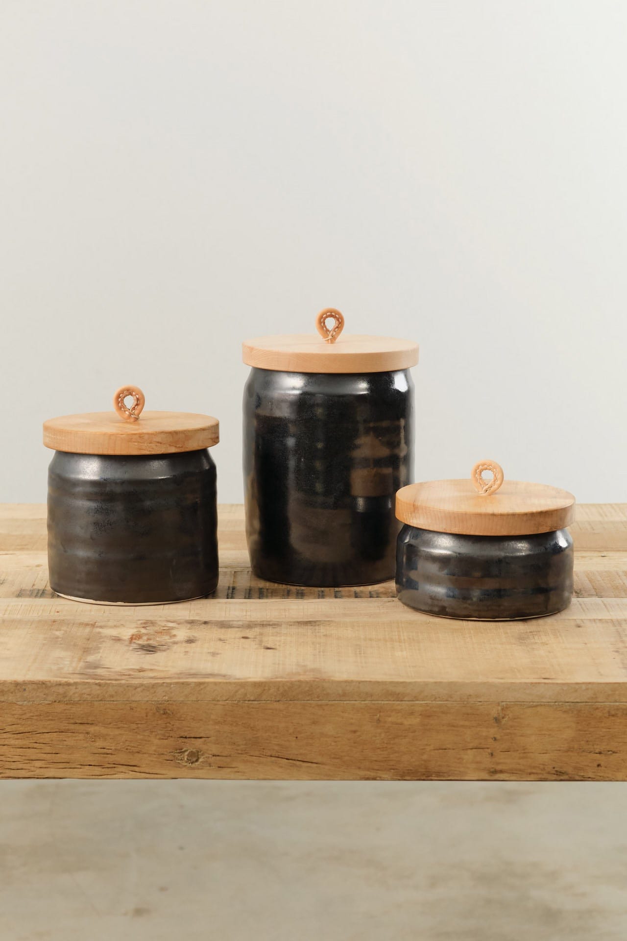 DBO Home Home Vessels Small Bare Lidded Vessel in Mussel Mussel
