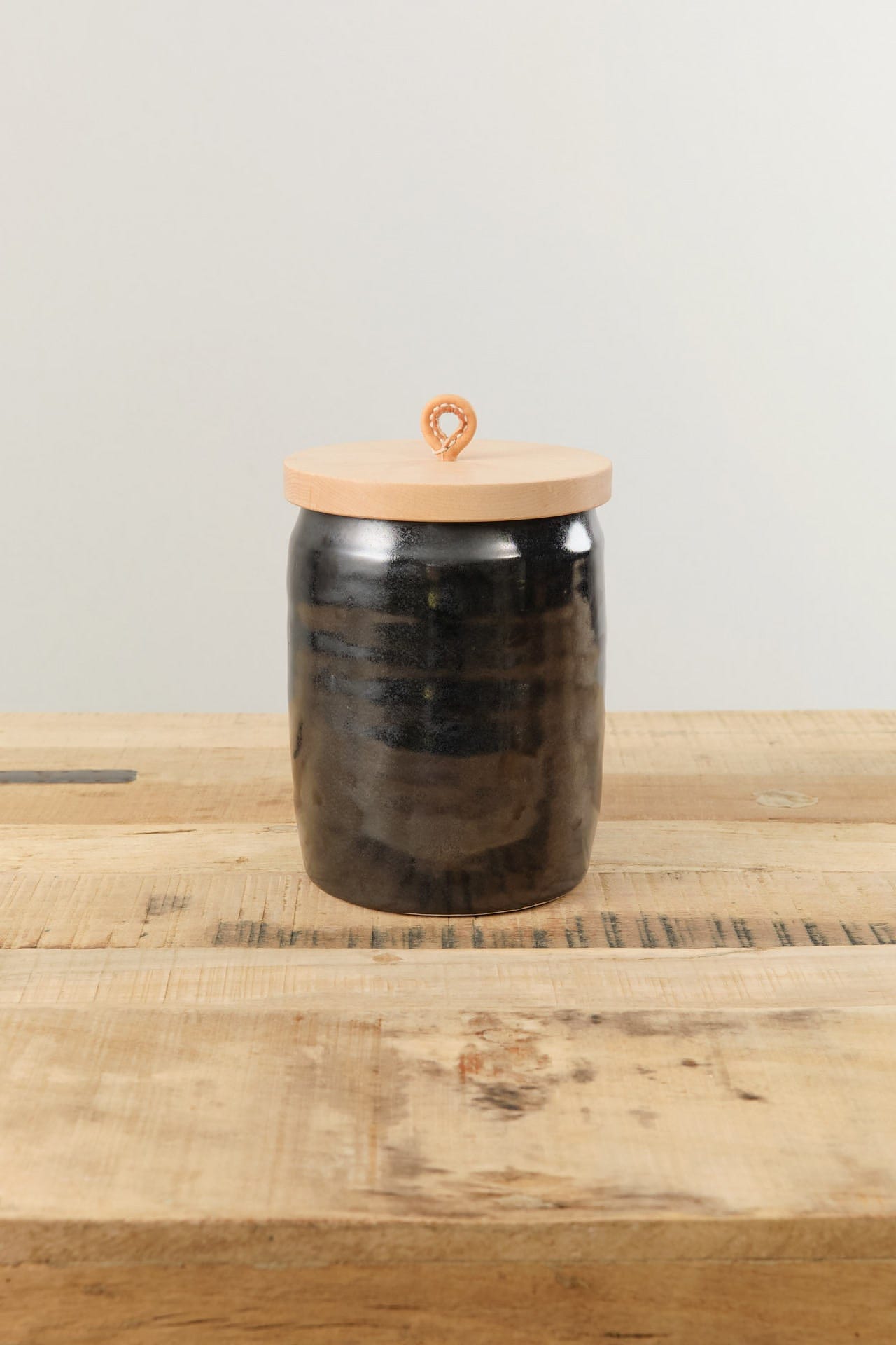 DBO Home Home Vessels XL Bare Lidded Vessel in Mussel Mussel