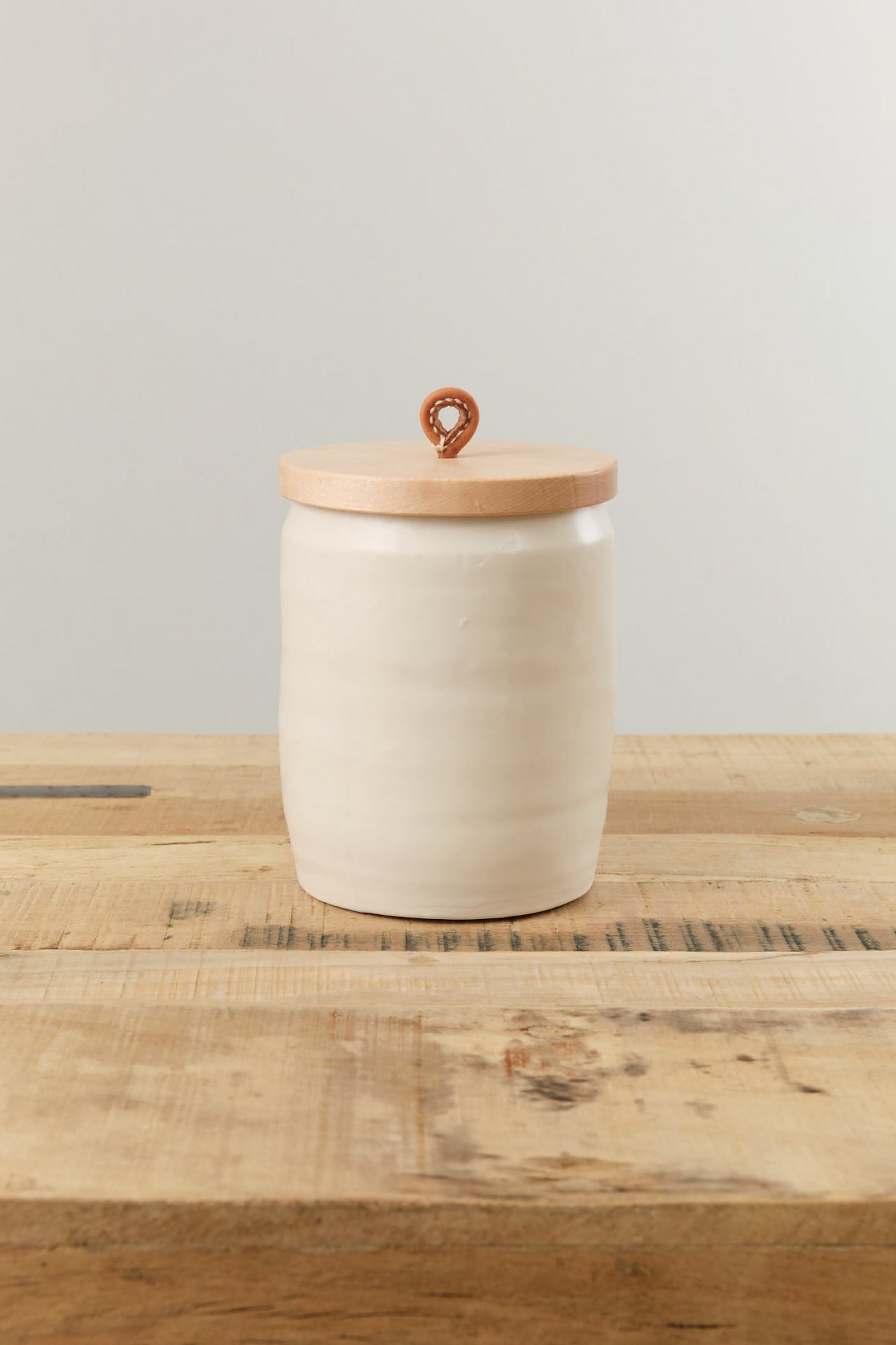 DBO Home Home Vessels XL Bare Lidded Vessel in Snowflake Snowflake