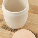 DBO Home Home Vessels XL Bare Lidded Vessel in Snowflake Snowflake