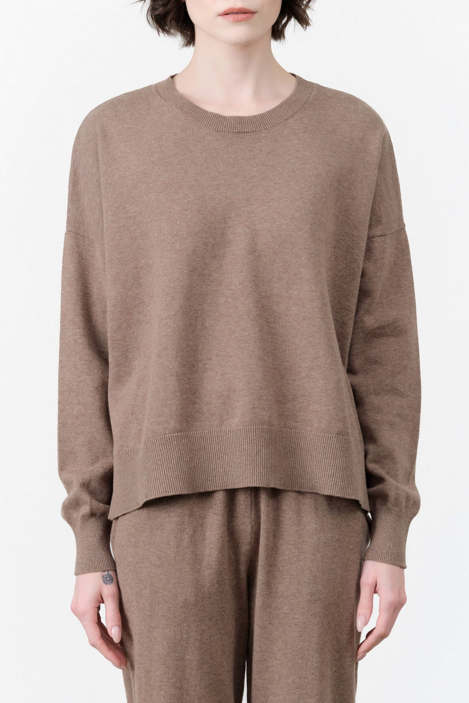 Demylee Lila Cashmere Top Poppy main image 1