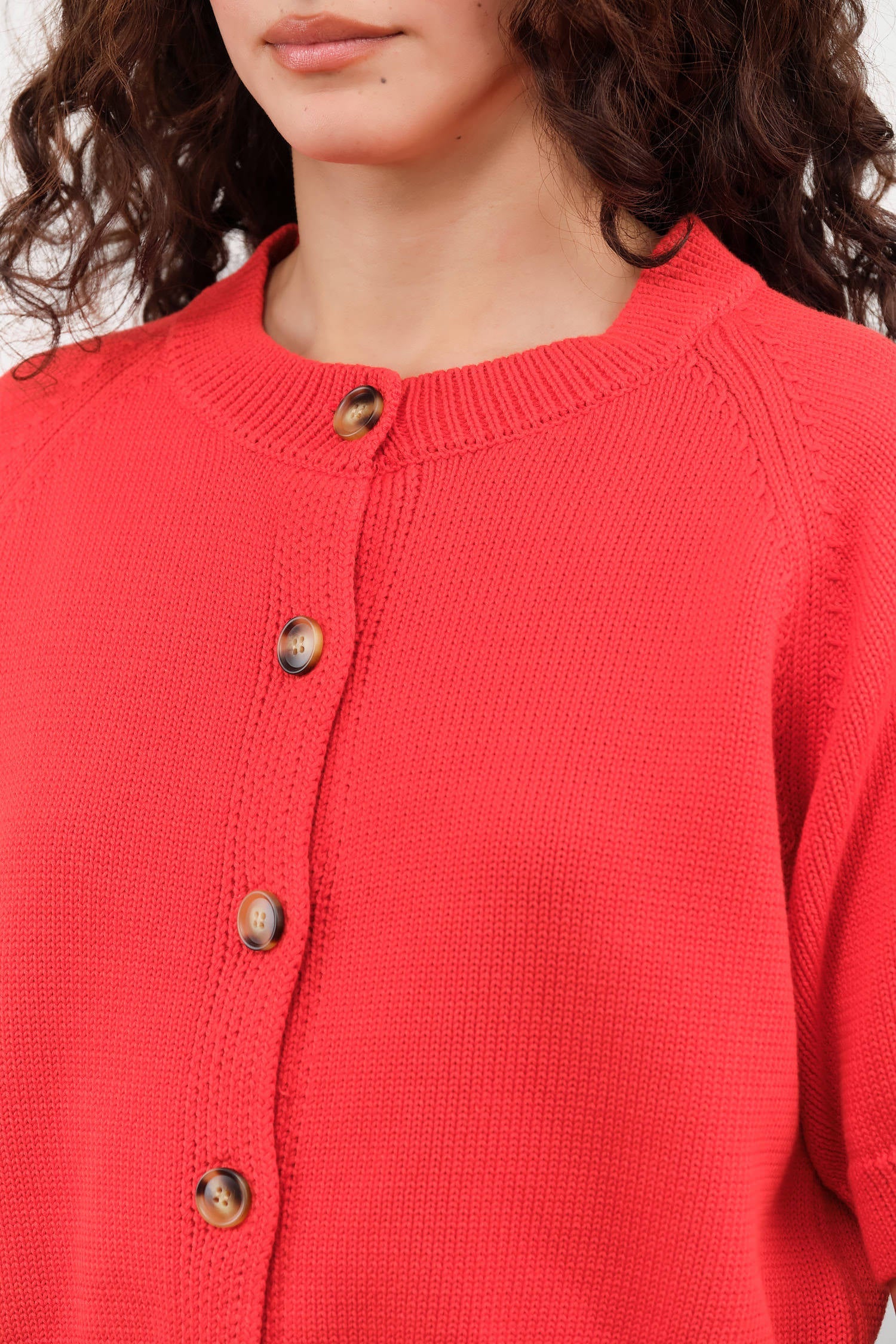 Vermillion Amy Cotton Cardigan by Demylee