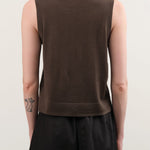 Demylee Apparel Womens Sweaters Ariya Superfine Merino Wool Vest