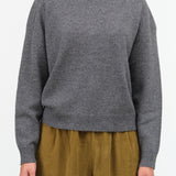 Artemis Sweater by Demylee in Dark Heather Grey