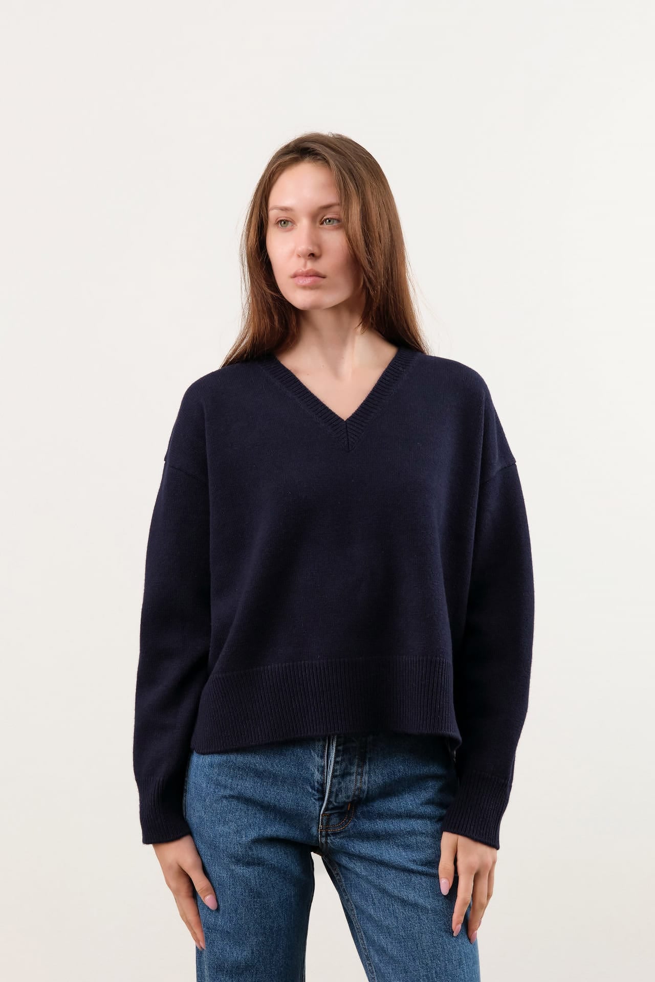 Demylee Apparel Womens Sweaters Astrid Wool Cashmere Sweater